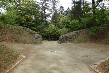 武田神社　城壁