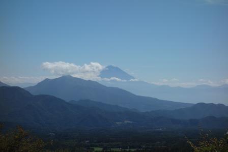 11:55　展望台より富士山を望む