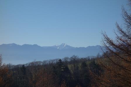 10:50　北岳、平沢峠より見た北岳とほぼ同じ角度だ