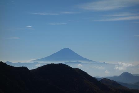 10:20　鷹見岩より　富士山