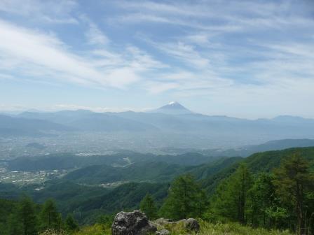 10:10　山頂より　富士山