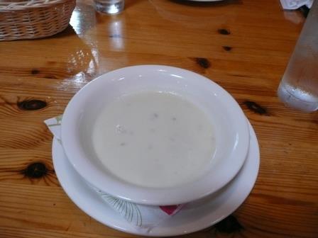 13:34　セロリアックの冷製スープ