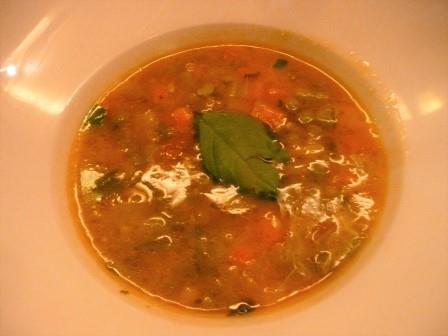 19:51　野菜のスープ