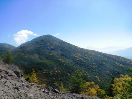 11:20　編笠山と富士山