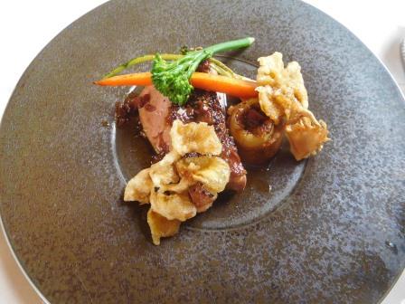 メイン　鴨のロースト