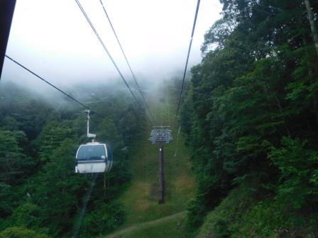 8:24　晴れの予報だったのだが