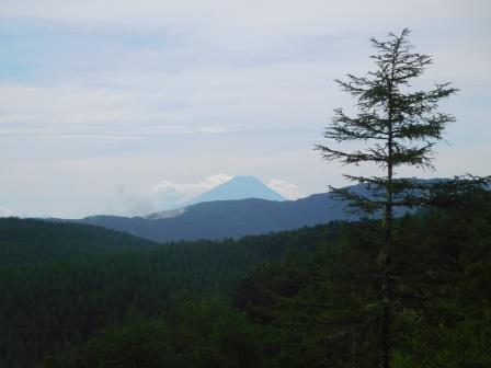10:12　展望テラスより　富士山