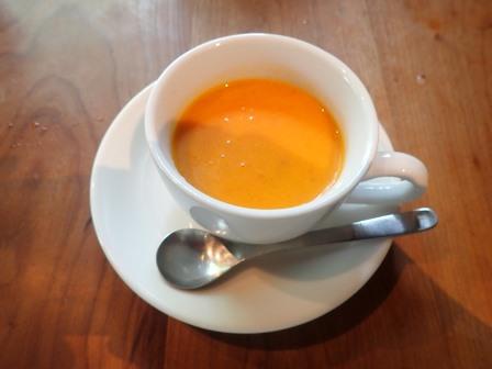 人参をすりおろしたスープ