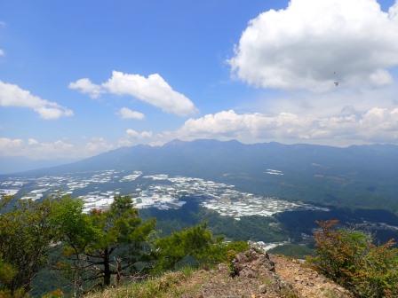 11:43　男山山頂より　八ヶ岳