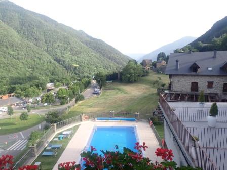 19:31　ホテル　ヴィジャデトルラの部屋より