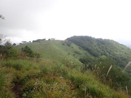 10:34　殿城山へ至る稜線