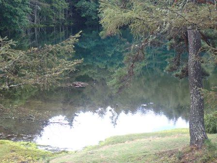 8:18　東天狗岳・根石岳　途中下車、御射鹿池