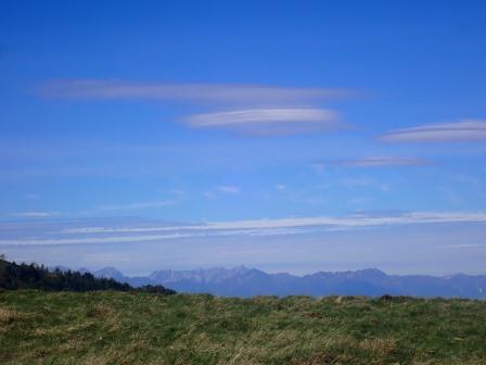 9:57　北穂高、大キレット、南岳、中岳、大喰岳、槍ヶ岳、常念岳、大天井岳