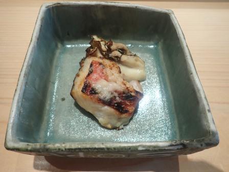 13:23　金目鯛と舞茸の焼き物