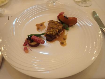 フィレ肉のポアレ