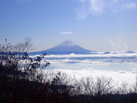 11:11　山頂より、富士山