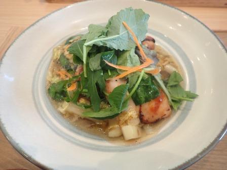 メインは私が「信玄鶏の野菜あんかけ」