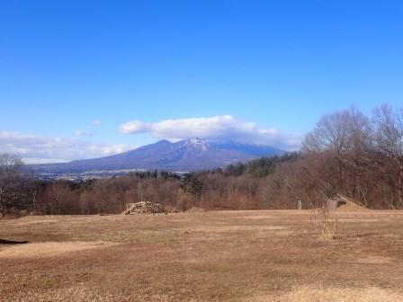 梅之木遺跡公園　八ヶ岳の眺望