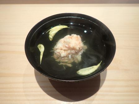 ズワイガニの真薯(しんじょ)