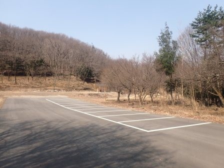 9:52　マウンテンバイクエリアの駐車場