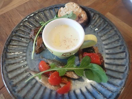 昼食　韮崎市本町セイオット　前菜