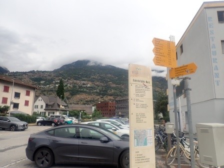 10:32　乗換駅のVISPで30分ほど時間があったので、少し街をぶらついた