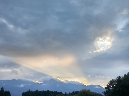 昨夕　天使の階段