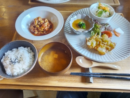 昼食　長野県富士見町　キエルトティエ
