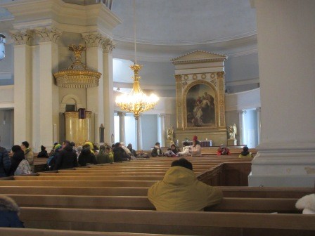 11:38　大聖堂内部