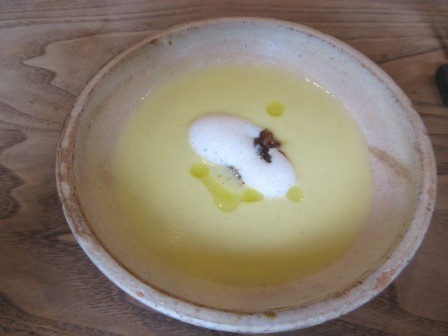 13:22　黄人参のポタージュ